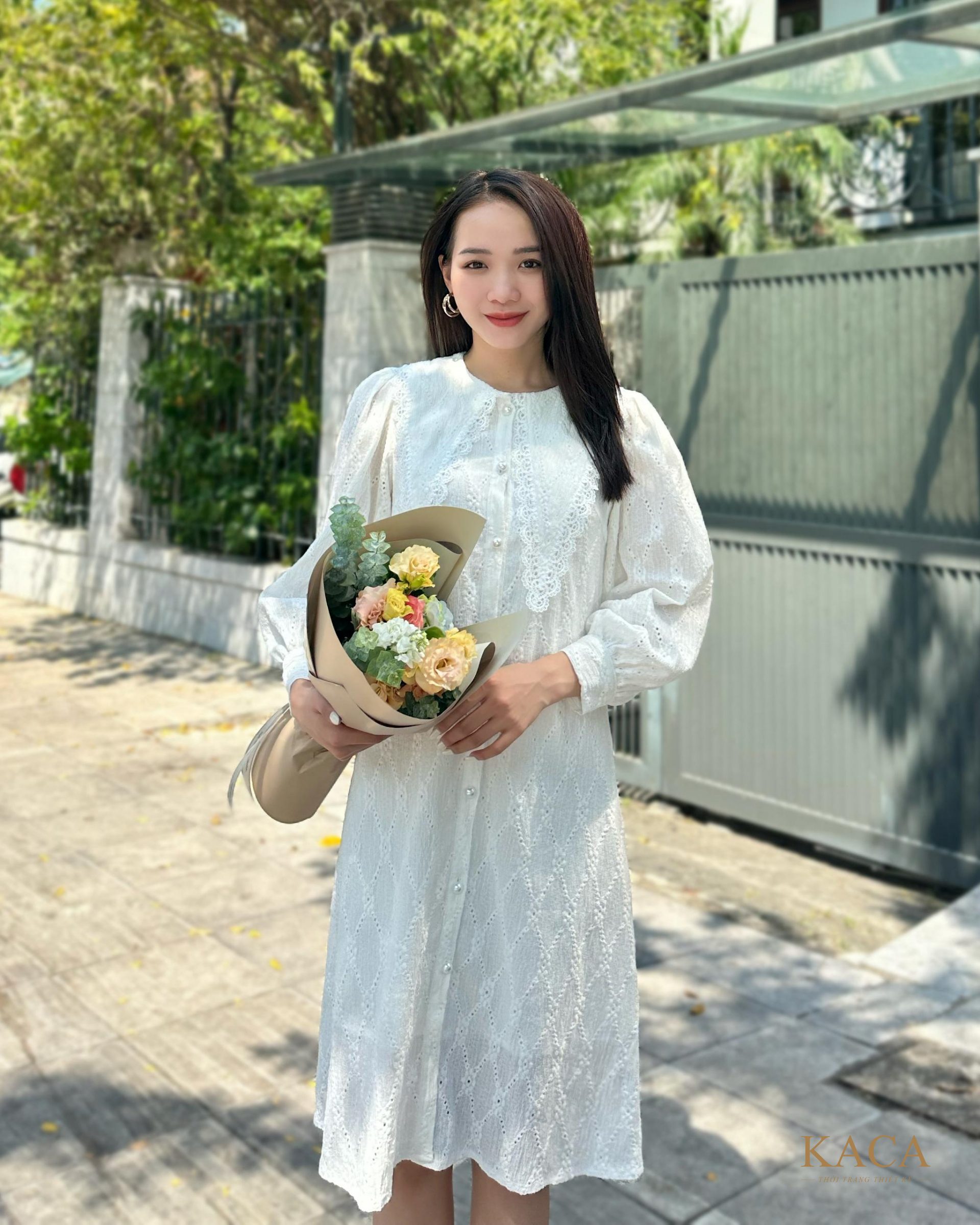 Đẹp hút hồn với những chiếc đầm ren màu trắng quý phái - Thời trang - Việt  Giải Trí
